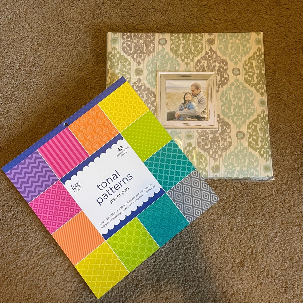 Scrapbook and Paper